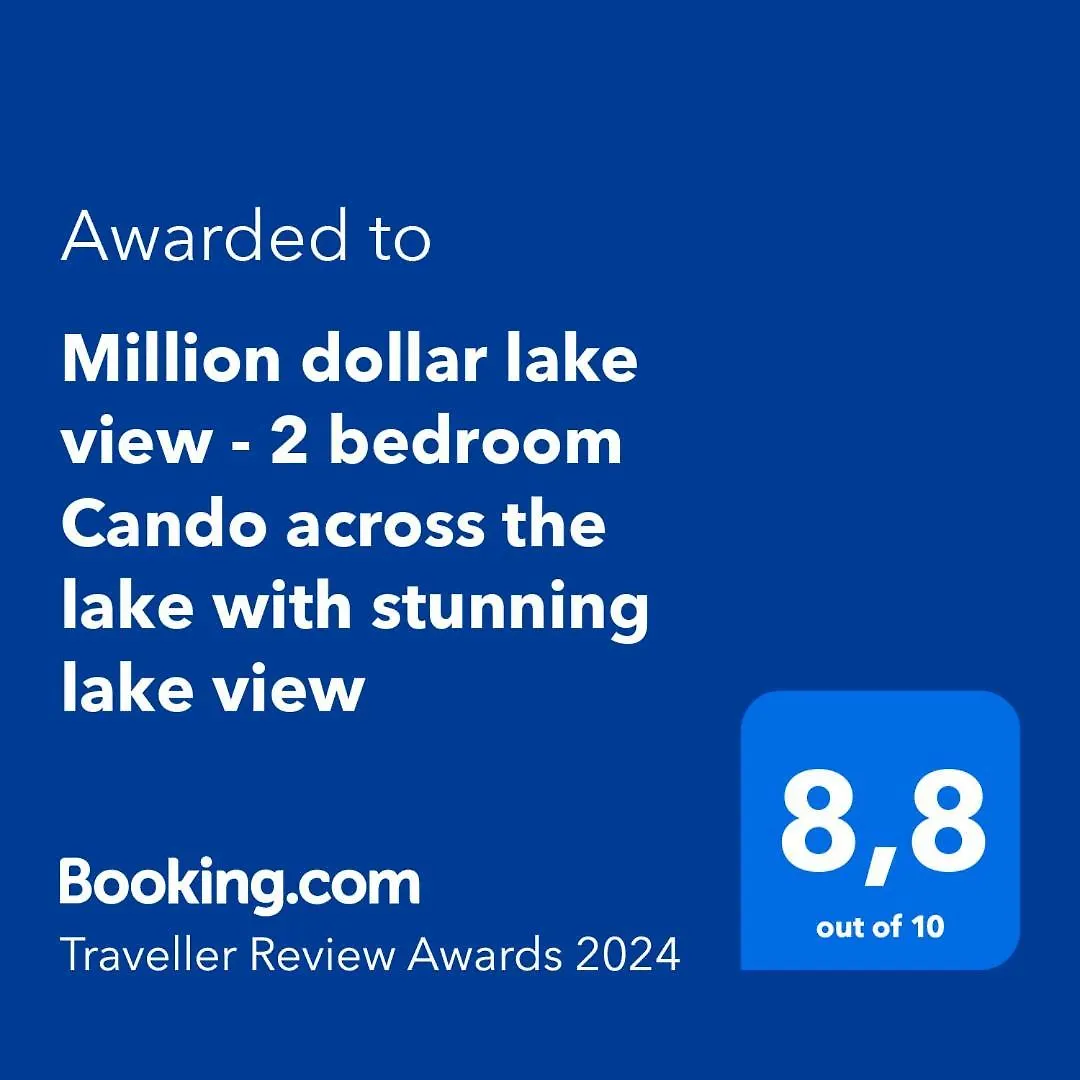 Lejlighed Million Dollar Lake-View - Harbourfront Spacious 2 Bedroom- 2 Bathroom Condo Across The Lake With Stunning Lake View With Free Parking! Toronto